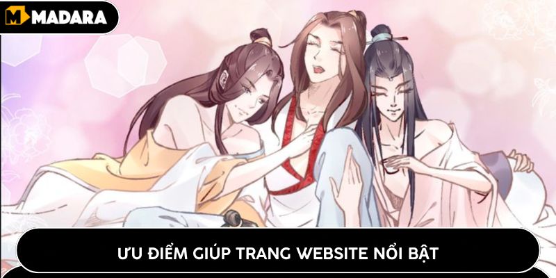 Ưu điểm giúp trang website nổi bật